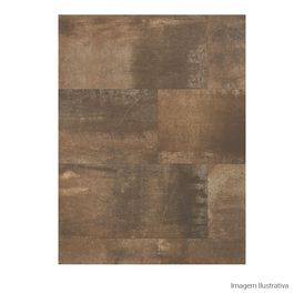 Porcelanato Acetinado Metalico 60x120cm Marrom - Portinari Rusty Act Esmaltado Retificado