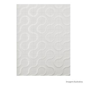 Porcelanato Space Matte/lux Move White - 20cmx20cm Ret