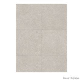 Porcelanato Pedra Natural 100x100cm Cinza - Portinari Veneto Sgr Nat Esmaltado Retificado