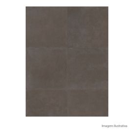 Porcelanato Cimentício Natural 100x100cm Cinza - Portinari Toquio Dgr Nat Esmaltado Retificado