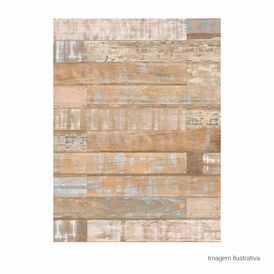 Porcelanato Acetinado Amadeirado 20x120cm Bege - Portinari Painted Hd Be Esmaltado Retificado