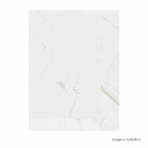 Porcelanato Calacata White - 60cmx60cm Ret