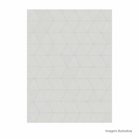 Porcelanato Decorado Natural 17x17cm Branco - Portinari Bailarinas Tri Wh Nat Esmaltado Retificado
