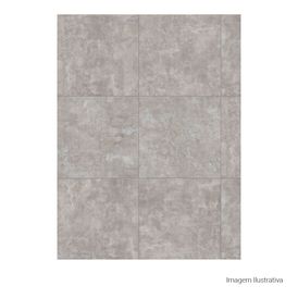 Porcelanato Acetinado Cimentício 90x90cm Cinza - Portinari Portland Hd Gr Esmaltado Retificado