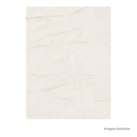 Porcelanato Polido Marmorizado 80x160cm Branco - Portinari Solene Wh Pol Retificado