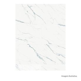 Porcelanato Marmorizado Natural 80x160cm Branco - Portinari Ballet Statuario Wh Nat Esmaltado Retificado