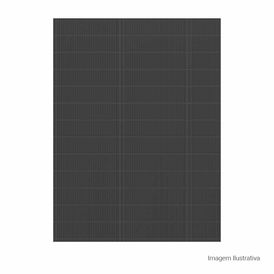 Porcelanato Monocromatico Matte 10x40cm Preto - Portinari Senses Decor Bk Esmaltado Bold