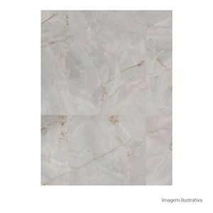 Porcelanato Mozart Polido Soft Gray - 120cmx120cm Ret