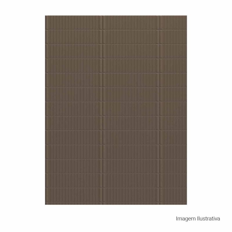 Porcelanato-Senses-Matte-Decor-Brown-10x40cm-Bold---Portinari---6062528A---Fundo-Branco-Produto-com-item-complementar-Quadrado-ou-Horizontal