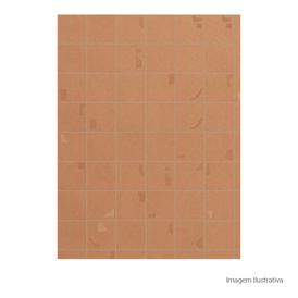 Porcelanato Decorado Natural 10x10cm Bege - Portinari Maracangalha Decor No Nat Esmaltado Bold