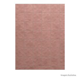 Porcelanato Monocromatico Lux 15x15cm Rosa - Portinari Mood Spk Esmaltado Bold