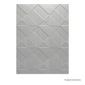 Porcelanato-Boulevard-Matte-Decor-Soft-Gray-60x60cm-Ret---Portinari---6062478A---Fundo-Branco-Produto-com-item-complementar-Quadrado-ou-Horizontal
