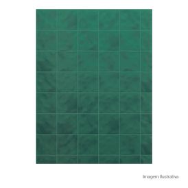 Porcelanato Monocromatico Lux 15x15cm Verde - Portinari Mood Gn Esmaltado Bold