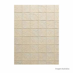 Porcelanato-Gili-Hard-Beige-15x15cm-Bold---Portinari---6062612A---Fundo-Branco-Produto-com-item-complementar-Quadrado-ou-Horizontal
