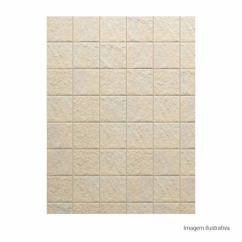 Porcelanato-Gili-Natural-Beige-15x15cm-Bold---Portinari---6062613A---Fundo-Branco-Produto-com-item-complementar-Quadrado-ou-Horizontal