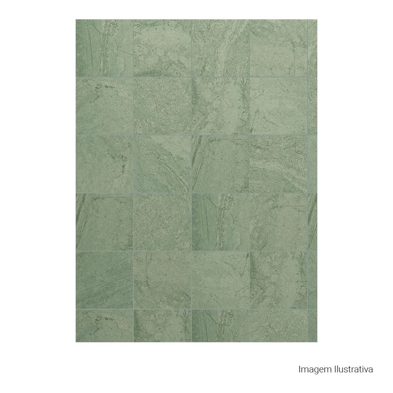 Porcelanato-Pacific-LuxSoft-Green-20x20cm-Bold---Portinari---6062617A---Fundo-Branco-Produto-com-item-complementar-Quadrado-ou-Horizontal