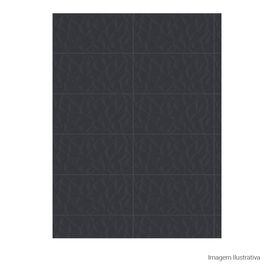Porcelanato Tempo Matte/lux Black - 60cmx120cm Ret