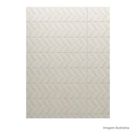 Porcelanato Cimentício Matte 30x120cm Branco - Portinari York Decor Wh Esmaltado Retificado