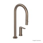Bica-de-Mesa-Deca-Curva-para-Cozinha-You-Corten---Deca---1292.CT99.MT---Fundo-Branco-Produto-com-item-complementar-posicionada-na-diagonal-direita-e-fechado-ou-produto-redondo