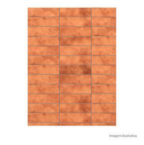 Azulejo-Cartela-Orange-8x25cm-Bold---Ceusa---5062703A---Fundo-Branco-Produto-com-item-complementar-Quadrado-ou-Horizontal
