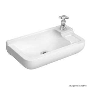 Lavatório Suspenso Deca 430x235mm Izy Branco