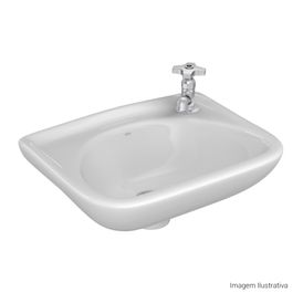 Lavatório Suspenso Deca 395x295mm Izy Branco
