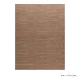 Porcelanato Decorado Matte/lux 5x40cm Marrom - Portinari Live Steel Bw Mlx Esmaltado Bold
