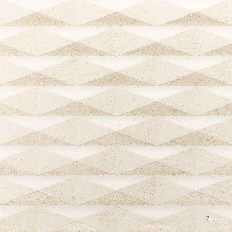 Porcelanato-Tivoli-Matte-Decor-Soft-Beige-60x60cm-Ret---Portinari---6061850A---Ambientada-Com-Zoom-no-produto-
