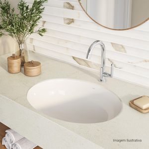 Torneira Deca de Mesa Bica Baixa para Lavatório Flex Plus Cromado