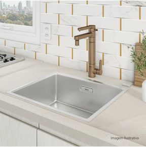 Misturador-Monocomando-Deca-de-Mesa-para-Cozinha-com-Filtro-Dn15-Twin-Corten---Deca---2240.CT.MT---Ambientada-Com-Zoom-no-produto-pode-conter-2-ou-mais-produtos-diretamente-relacionados-e-acessorios-de-banheiros.