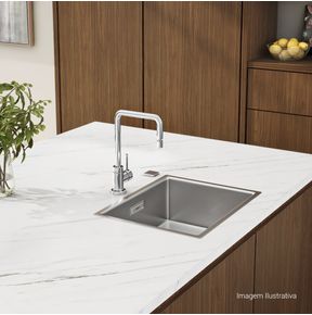 Misturador-Monocomando-Deca-de-Mesa-Bica-Movel-para-Cozinha-Quadrado-Spin-Cromado---Deca---2270.C72---Ambientada-Com-Zoom-no-produto-pode-conter-2-ou-mais-produtos-diretamente-relacionados-e-acessorios-de-banheiros.