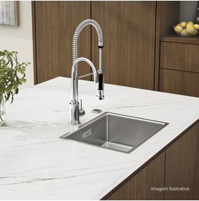 Misturador-Monocomando-Deca-de-Mesa-para-Cozinha-Gourmet-Cromado---Deca---2280.C---Ambientada-Com-Zoom-no-produto-pode-conter-2-ou-mais-produtos-diretamente-relacionados-e-acessorios-de-banheiros.