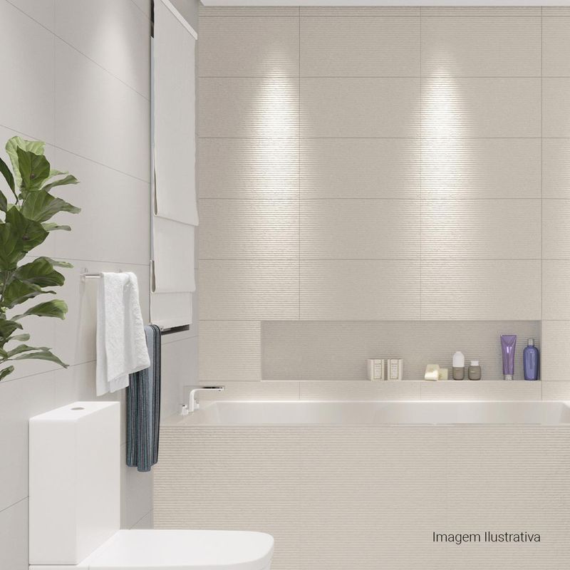 Azulejo-Charm-Matte-Line-Beige-30x60cm-Ret---Portinari---6059748A---Ambientada-Ampla-