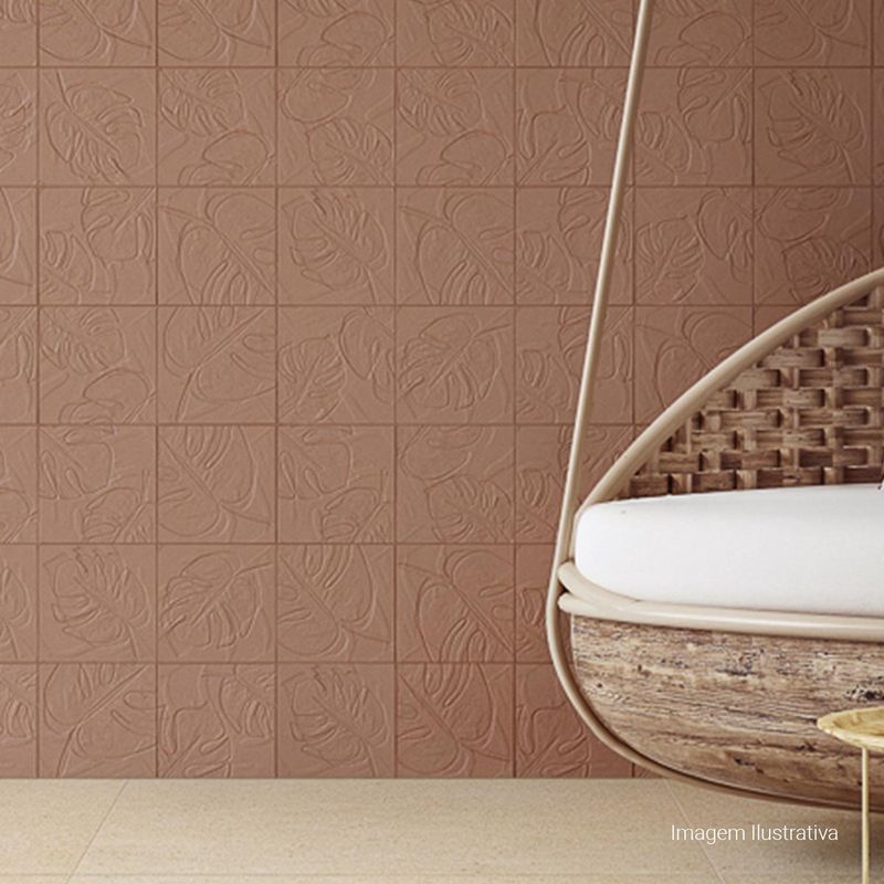 Azulejo-Nuances-da-Natureza-Matte-LuxDecor-Noce-20x20cm-Bold---Portinari---6061924A---Ambientada-Ampla-