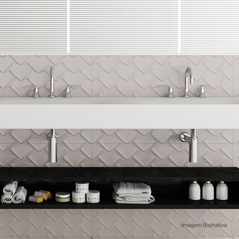 Azulejo-Wall-Color-Matte-Kirigami-Nude-30x90cm-Ret---Portinari---6057483A---Ambientada-Ampla-