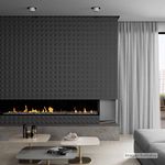 Azulejo-Prisma-Dark-Gray-30x90cm-Ret---Portinari---6061539A---Ambientada-Ampla-