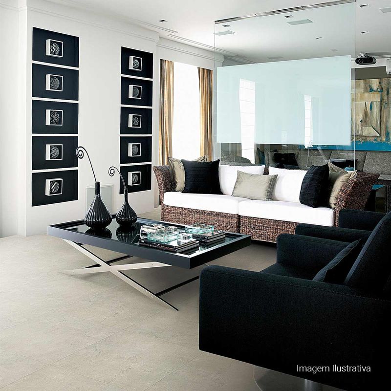 Porcelanato-Loft-Natural-Soft-Gray-60x60cm-Bold---Portinari---6056918A---Ambientada-Ampla-