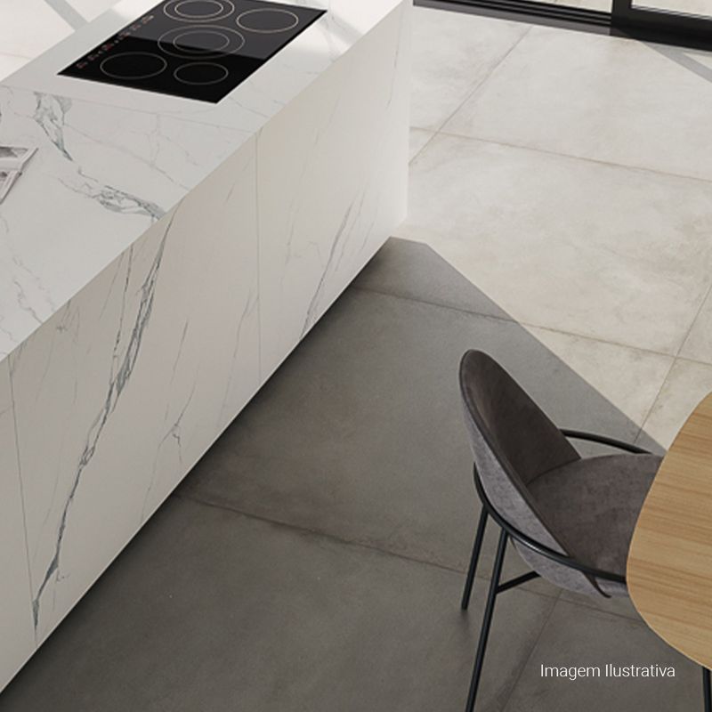 Porcelanato-Alquimia-Natural-Gray-90x90cm-Ret---Portinari---6061713A---Ambientada-Ampla-