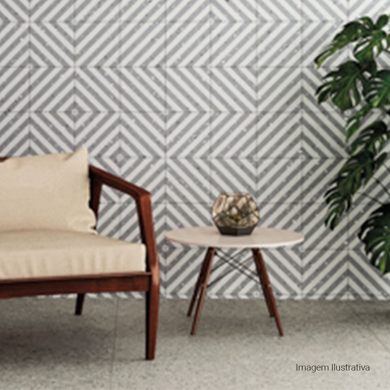 Porcelanato-Battuto-Natural-Gray-100x100cm-Ret---Portinari---6060545A---Ambientada-Ampla-