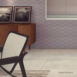 Porcelanato-Chicago-Acetinado-Soft-Gray-90x90cm-Ret---Portinari---6057060A---Ambientada-Ampla-