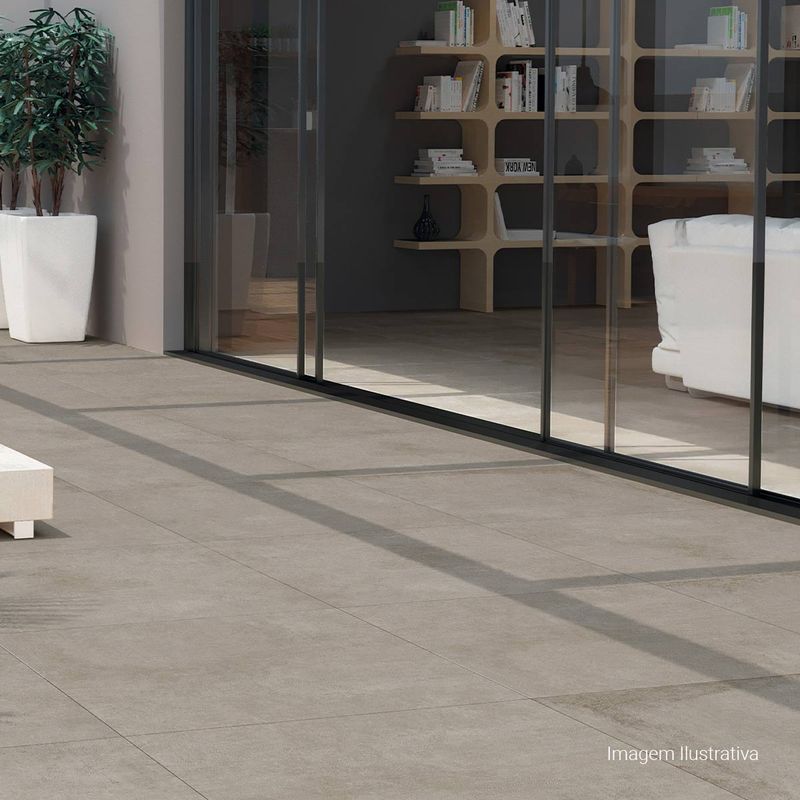 Porcelanato-Detroit-Hard-Noce-100x100cm-Ret---Portinari---6059495A---Ambientada-Ampla-