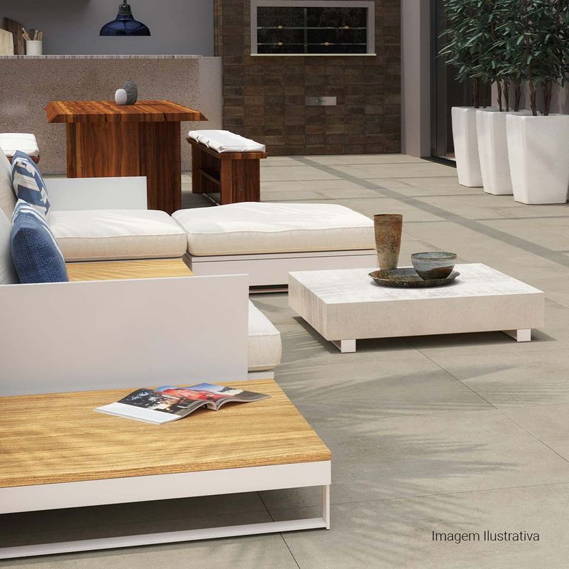 Porcelanato-Detroit-Hard-Almond-100x100cm-Ret---Portinari---6059496A---Ambientada-Ampla-