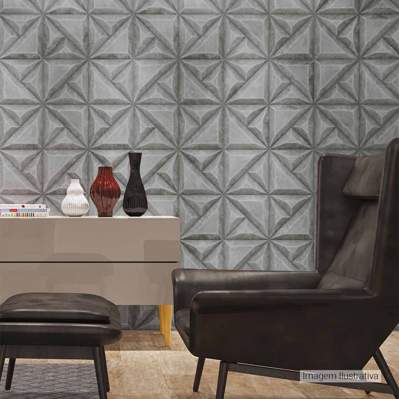 Porcelanato-Extreme-Gray-60x60cm-Ret---Portinari---6060704A---Ambientada-Ampla-