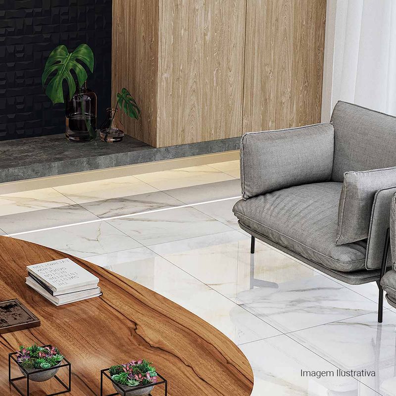 Porcelanato-Lumina-Polido-Gold-60x120cm-Ret---Portinari---6060598A---Ambientada-Ampla-