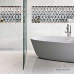 Porcelanato-Lumina-Polido-Carrara-100x100cm-Ret---Portinari---6060584A---Ambientada-Ampla-