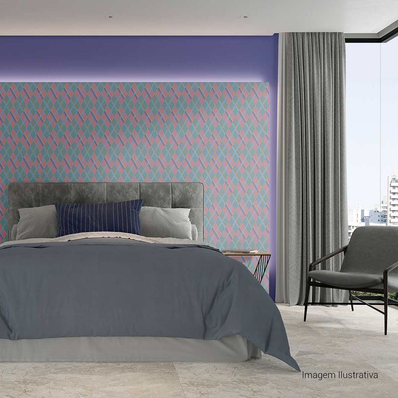Porcelanato-Argyle-Matte-LuxPink-13x23cm-Bold---Ceusa---5062511A---Ambientada-Ampla-