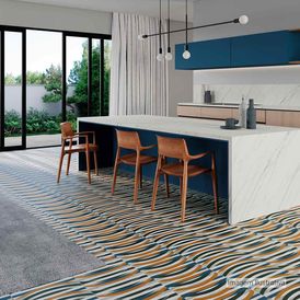Porcelanato Decorado Natural 60x120cm Multicolor - Ceusa Visione Mix Nat Esmaltado Retificado