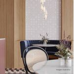 Porcelanato-Isabela-Capeto-Matte-Decor-Brown-Matte-10x10cm-Bold---Ceusa---5062533A---Ambientada-Ampla-