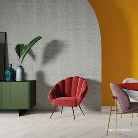 Porcelanato Decorado Matte/lux 32x100cm Preto - Ceusa Lua Bk Mlx Esmaltado Retificado