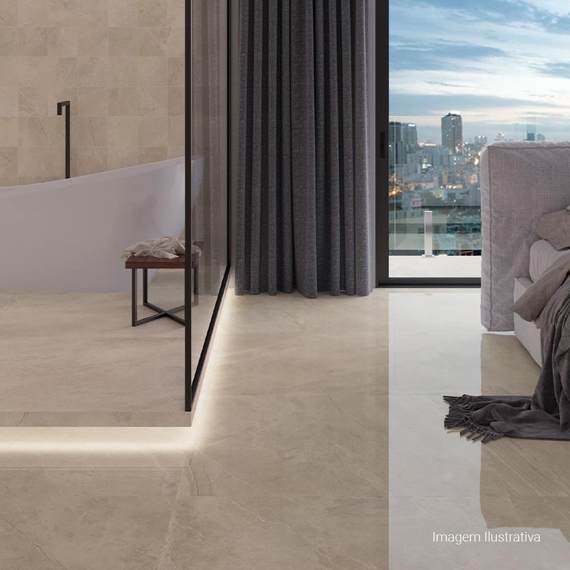 Porcelanato-Scultore-Natural-Beige-120x120cm-Ret---Portinari---6062189A---Ambientada-Ampla-